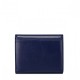 NUCELLE Krótki portfel z piórkiem Niebieski